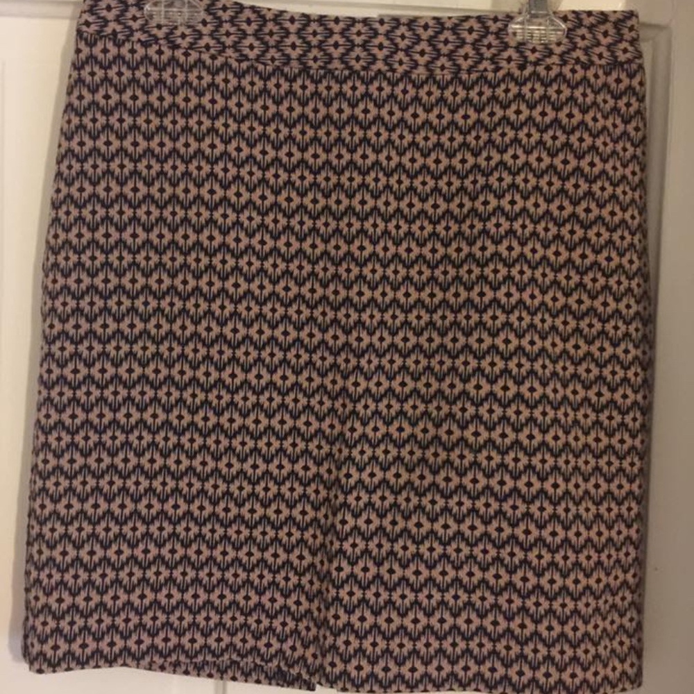 Worthington Skirt, Size 6, Black & Tan